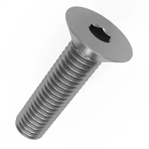 M8 x 80mm Hex Socket Countersunk Screw ISO 10642 A4-70 Stainless Steel